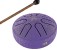 MEINL PSTD1PLF Sonic Energy Pocket Steel Tongue Drum A Dur 6 Tne Violett Lotusblume