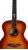 YOUs Guitars O100E Vintage Burst Westerngitarre