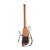 Donner HUSH-X Silent E-Gitarre natural mahagony