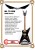 Dean ML 79 Korea 2008 Black E-Gitarre mit original Dean Softcase