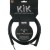 Klotz Pro Instrumentenkabel Klinke gerade und gewinkelt 6m schwarz KIKA06PR