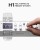 Donner HUSH-I PRO Silent Gitarre White