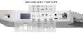 Donner HUSH-I PRO Silent Gitarre White